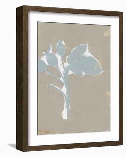 Floral Silhouette II-null-Framed Art Print