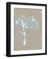 Floral Silhouette II-null-Framed Art Print