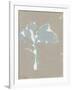 Floral Silhouette II-null-Framed Art Print