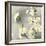 Floral - Silver-The Saturday Evening Post-Framed Giclee Print