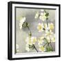 Floral - Silver-The Saturday Evening Post-Framed Giclee Print