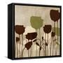 Floral Simplicity I (Green)-Patricia Pinto-Framed Stretched Canvas
