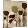 Floral Simplicity I (Green)-Patricia Pinto-Mounted Premium Giclee Print