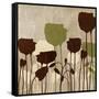 Floral Simplicity I (Green)-Patricia Pinto-Framed Stretched Canvas