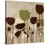 Floral Simplicity I (Green)-Patricia Pinto-Stretched Canvas