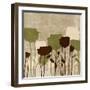 Floral Simplicity II (Green)-Patricia Pinto-Framed Art Print