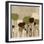 Floral Simplicity II (Green)-Patricia Pinto-Framed Art Print