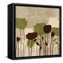 Floral Simplicity II (Green)-Patricia Pinto-Framed Stretched Canvas