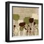 Floral Simplicity II (Green)-Patricia Pinto-Framed Art Print