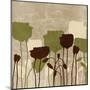 Floral Simplicity II (Green)-Patricia Pinto-Mounted Art Print