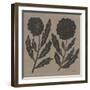 Floral Simplicity II-Danhui Nai-Framed Art Print