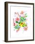 Floral Sketch 2, 2014-Jo Chambers-Framed Giclee Print