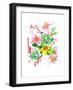 Floral Sketch 2, 2014-Jo Chambers-Framed Giclee Print