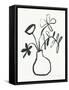 Floral Sketch I-Pamela Munger-Framed Stretched Canvas