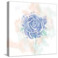 Floral Sketch Watercolor Rose-OnRei-Stretched Canvas