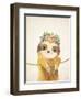 Floral Sloth 1-Kimberly Allen-Framed Art Print