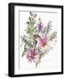 Floral, South African daisies and lavander, 2004-Claudia Hutchins-Puechavy-Framed Giclee Print