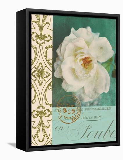 Floral Souvenir 1-Cristin Atria-Framed Stretched Canvas