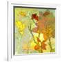 Floral Spice Shadow-Jan Weiss-Framed Art Print