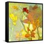 Floral Spice Shadow-Jan Weiss-Framed Stretched Canvas