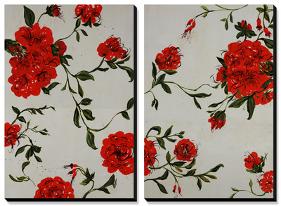 Floral Spice-Farrell Douglass-Stretched Canvas