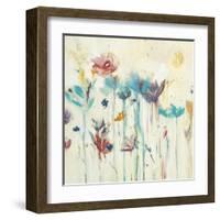 Floral Splash I-Lisa Ridgers-Framed Art Print