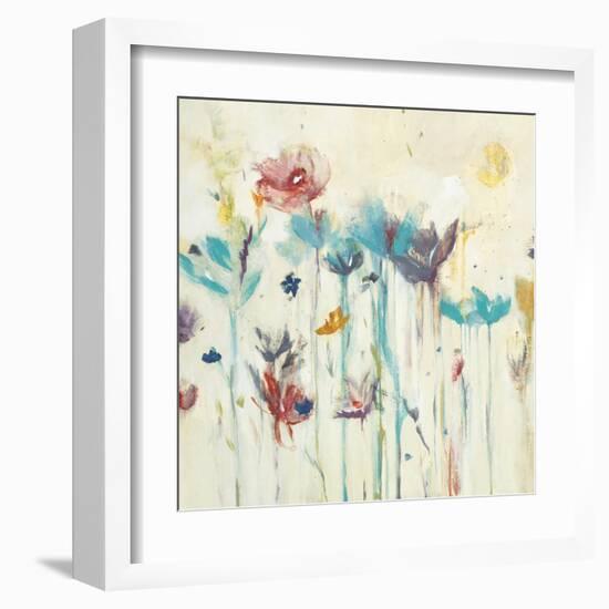 Floral Splash I-Lisa Ridgers-Framed Art Print