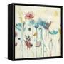 Floral Splash I-Lisa Ridgers-Framed Stretched Canvas