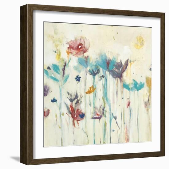 Floral Splash I-Lisa Ridgers-Framed Art Print