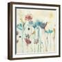 Floral Splash I-Lisa Ridgers-Framed Art Print