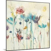 Floral Splash I-Lisa Ridgers-Mounted Art Print