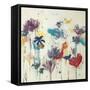 Floral Splash II-Lisa Ridgers-Framed Stretched Canvas