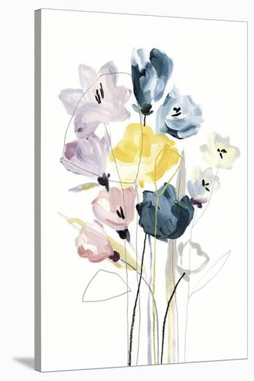 Floral Spray-Kristine Hegre-Framed Stretched Canvas