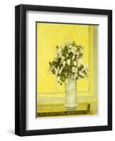 Floral Still Life, 1885-Auguste Hector Cabuzel-Framed Giclee Print