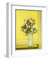 Floral Still Life, 1885-Auguste Hector Cabuzel-Framed Giclee Print