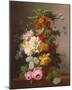 Floral Still Life I-Arnoldus Bloemers-Mounted Giclee Print