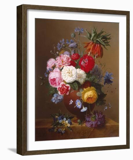 Floral Still Life II-Arnoldus Bloemers-Framed Giclee Print