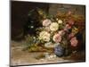 Floral Still Life (Spring)-Eugene Henri Cauchois-Mounted Giclee Print