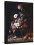 Floral Still Life-Severin Roesen-Stretched Canvas