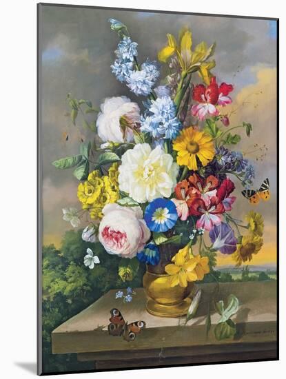 Floral Still-Life-Anton Hartinger-Mounted Giclee Print