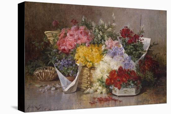 Floral Still Life-Abbott Fuller Graves-Stretched Canvas