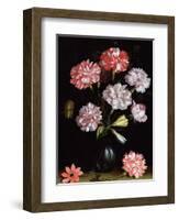 Floral Study: Carnations in a Vase-Balthasar van der Ast-Framed Giclee Print