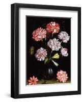 Floral Study: Carnations in a Vase-Balthasar van der Ast-Framed Giclee Print