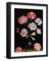 Floral Study: Carnations in a Vase-Balthasar van der Ast-Framed Giclee Print