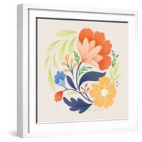 Floral Study I Bright-Gia Graham-Framed Art Print