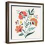 Floral Style II-Veronique Charron-Framed Art Print