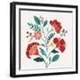 Floral Style III-Veronique Charron-Framed Art Print