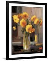 Floral Sunrise-Jennie Tomao-Bragg-Framed Giclee Print