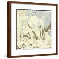 Floral Swhirls I-Ricki Mountain-Framed Art Print