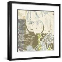 Floral Swhirls II-Ricki Mountain-Framed Art Print